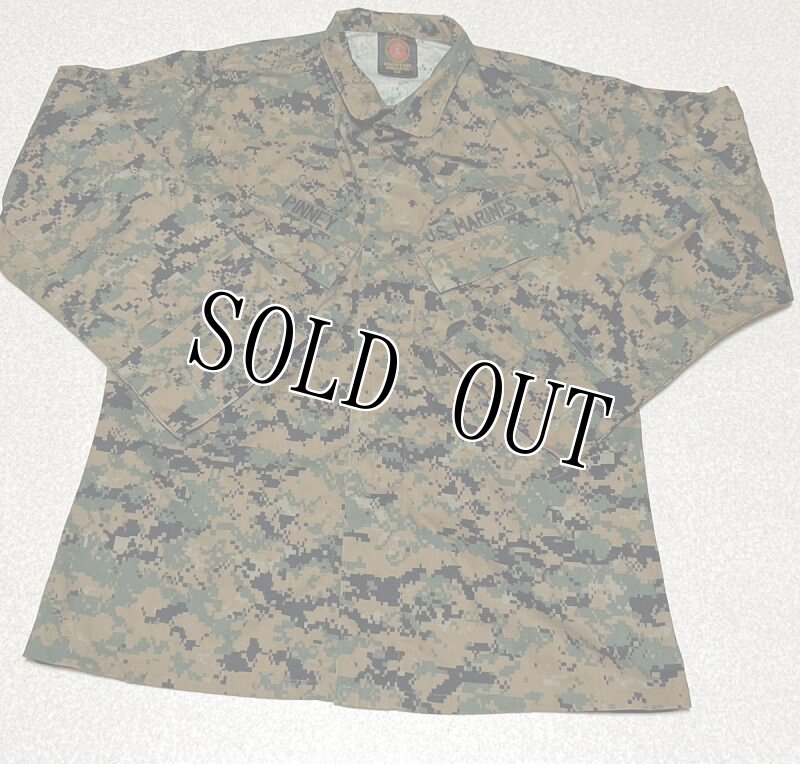 画像1: 米軍実物,USMC　ウッドマーパットジャケット　M-REGULAR (1)