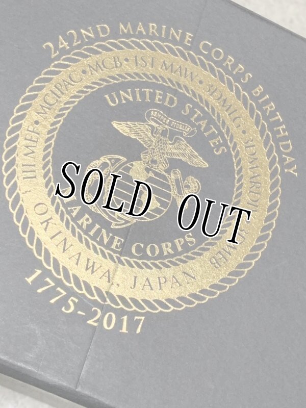 画像12: 海兵隊実物 U.S MARINE バースデーウッドボックス 2017 (12)