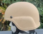 画像4: 米軍実物 MSA  TC 2000 ヘルメット MICH MEDIUM (4)