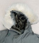 画像11: 米軍実物　PARKA, EXTREME COLD WEATHER　TYPE N-3B　MEDIUM (11)