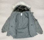 画像7: 米軍実物　PARKA, EXTREME COLD WEATHER　TYPE N-3B　MEDIUM (7)