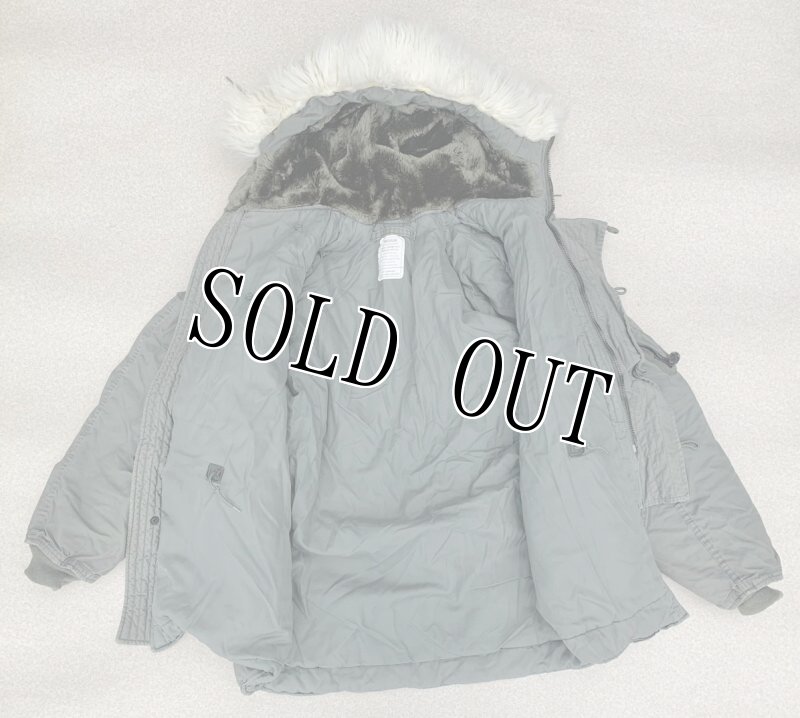 画像7: 米軍実物　PARKA, EXTREME COLD WEATHER　TYPE N-3B　MEDIUM (7)