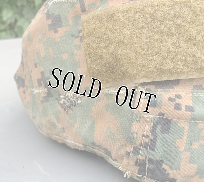 画像9: 米軍実物 マーパット　リバーシブルヘルメットカバー　M/L　MICH (9)