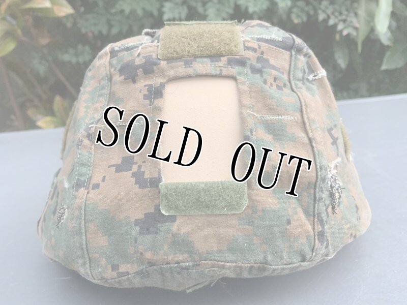 画像3: 米軍実物 マーパット　リバーシブルヘルメットカバー　M/L　MICH (3)