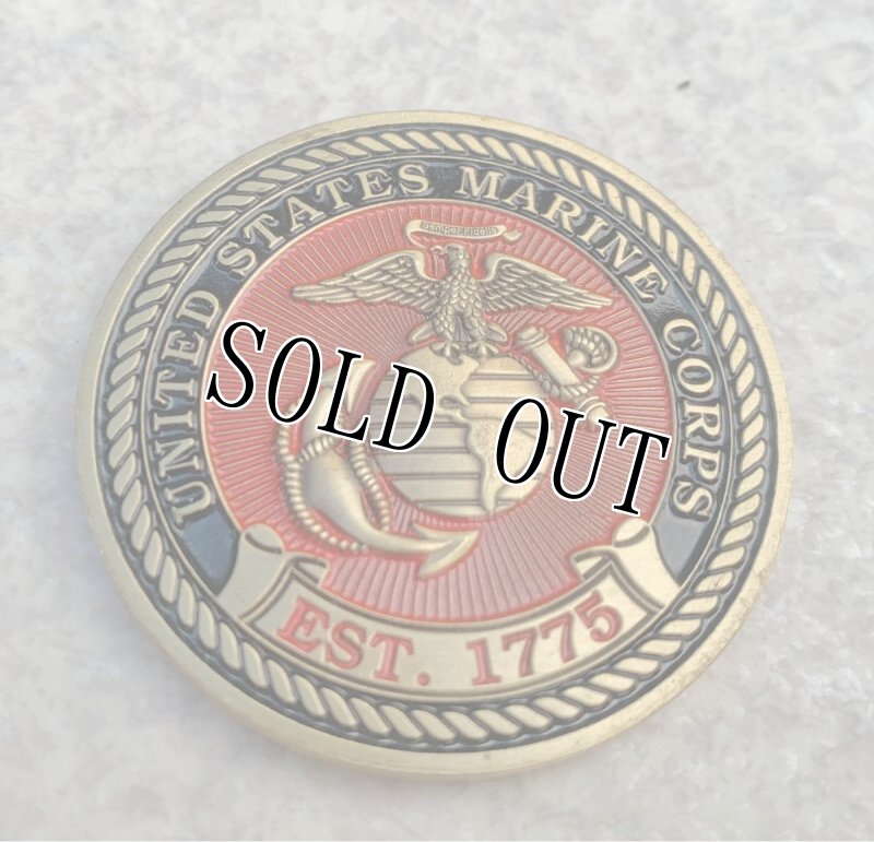 画像2: 米軍放出品 USMC チャレンジコイン (2)