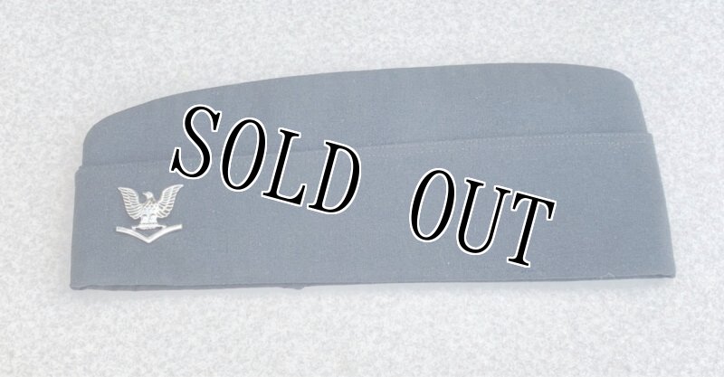 画像3: 米軍実物 US NAVY ギャリソン キャップ 7 1/2 (3)