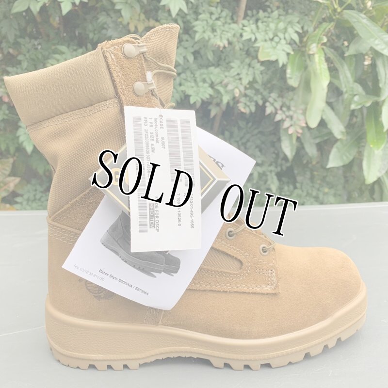 画像2: 海兵隊実物 BATES デザートマーパットブーツ GTX 8.5 W  (2)