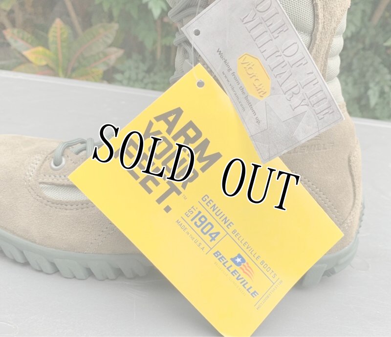 画像10: 米軍実物 Belleville 633 SABRE   アサルト コンバット ブーツ 7 R (10)