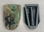 画像1: 米軍実物 GERBER  E TOOL  三つ折   スコップ/アライド　スコップ　ケース　セット (1)