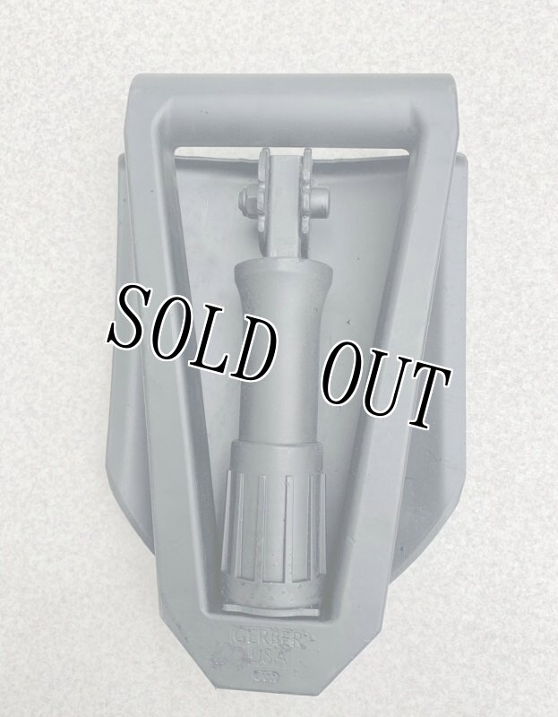 画像10: 米軍実物 GERBER  E TOOL  三つ折   スコップ/アライド　スコップ　ケース　セット (10)