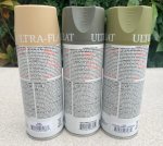 画像2: 米軍放出品 KRYLON ペイントスプレー 3本セット (2)