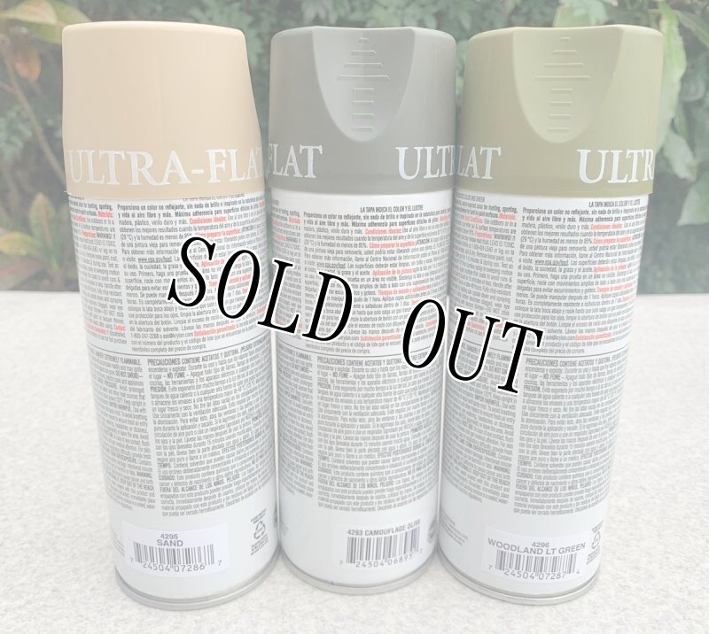 画像2: 米軍放出品 KRYLON ペイントスプレー 3本セット (2)