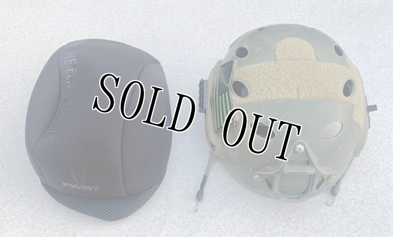 画像2: 米軍実物 スケルトンシュラウド OPS CORE FAST CARBON ヘルメット M-L (2)