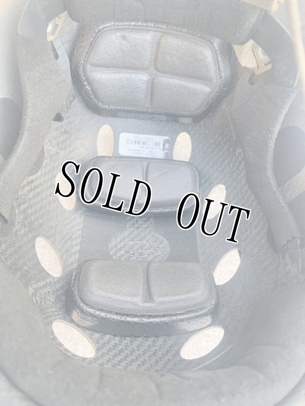 画像11: 米軍実物 スケルトンシュラウド OPS CORE FAST CARBON ヘルメット M-L (11)