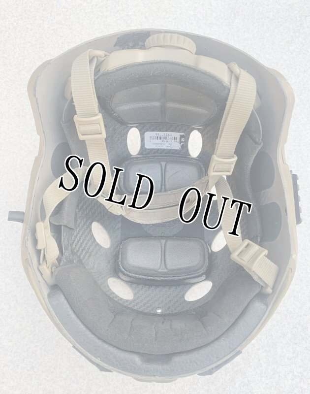 画像10: 米軍実物 スケルトンシュラウド OPS CORE FAST CARBON ヘルメット M-L (10)