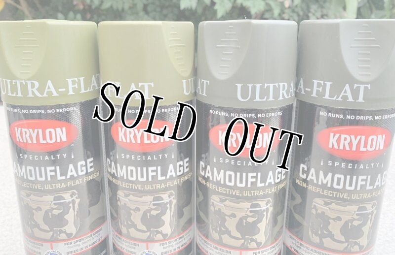 画像2: 米軍放出品 KRYLON ペイントスプレー 4本セット (2)