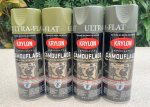 画像1: 米軍放出品 KRYLON ペイントスプレー 4本セット (1)