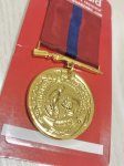 画像2: 米軍放出品　FS MEDAL ANODIZED USMC GOOD CONDUCT  (2)