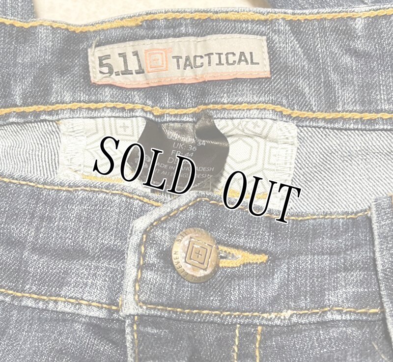 画像6: 米軍放出品 5.11 タクティカルデニムパンツ 36/34 (6)