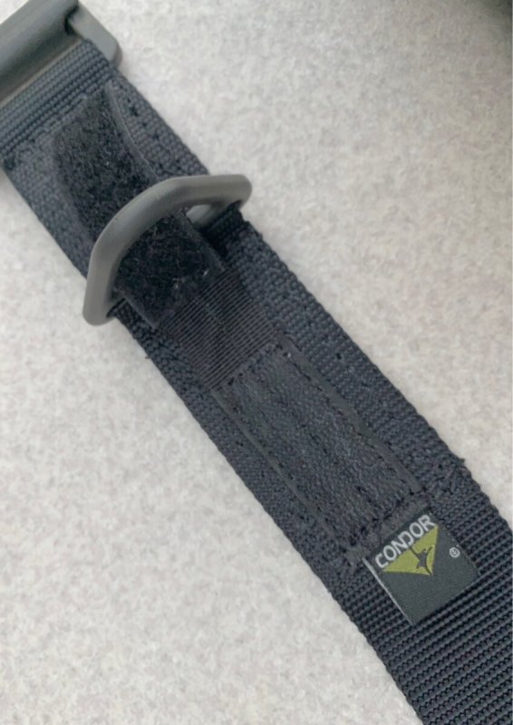 画像4: 米軍放出品 CONDOR リガー ベルト BLACK M/L (4)