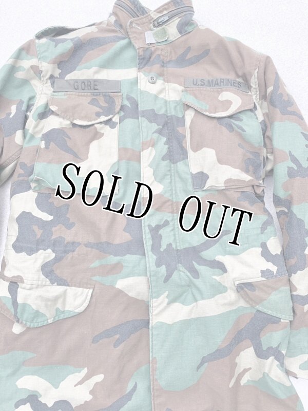 画像2: 米軍実物 M-65フィールド ウッドランド ジャケット S-L (2)