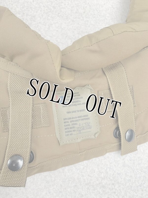 画像3: 米軍実物 インターセプター ボディーアーマー パーツ　襟・LARGE (3)