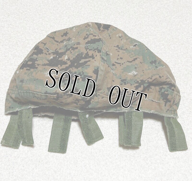 画像5: 希少‼︎米軍海兵隊実物 USMC  LWH ライトウェイトヘルメット  ウッドランドマーパット・デザート リバーシブルヘルメットカバー (5)