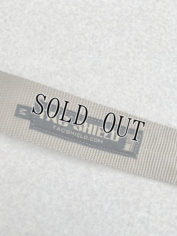 画像4: 米軍放出品 TAC SHIELD リガー ベルト MEDIUM タン (4)