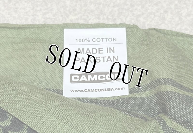 画像3: 米軍放出品 CAMCON  SHEMAGHS OD スカーフ アフガンストール ターバン  (3)