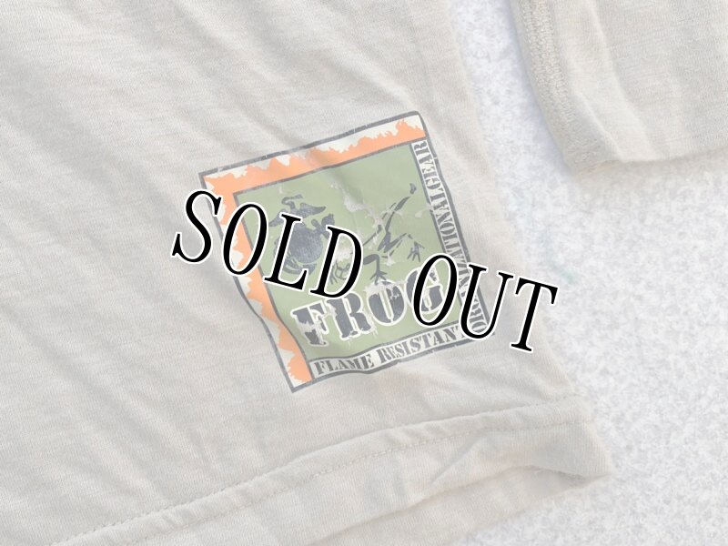 画像4: 米軍実物 FROG ロングスリーブシャツ XGO MEDIUM (4)