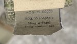 画像8: 米軍放出品 ENHANCED SS Loophole Rifle Sling RECON / MARSOC (8)