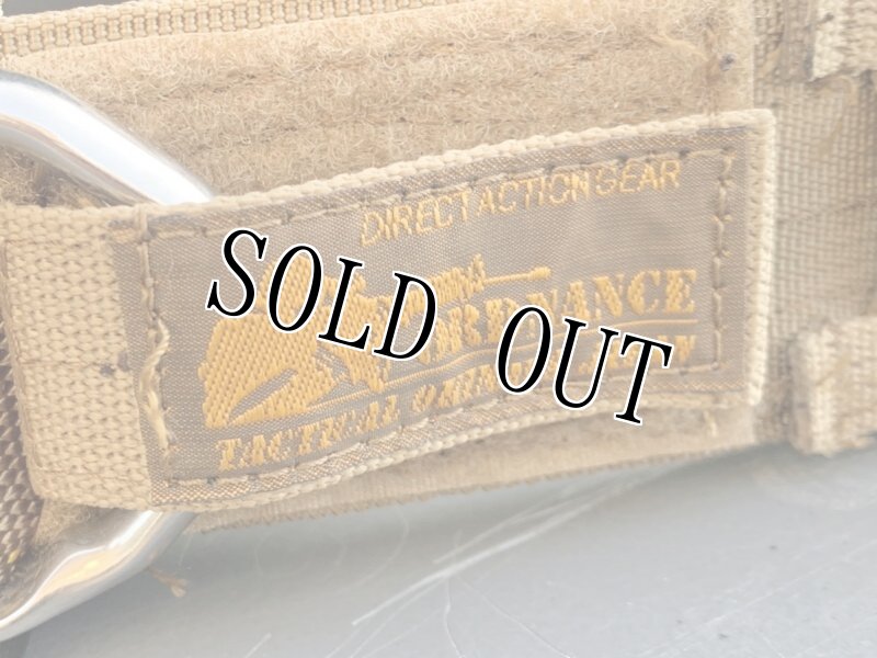 画像5: 海兵隊実物 オードナンス製 MOLLE SYSTEM D-RING   タクティカル ガンファイターベルト  CB LARGE (5)