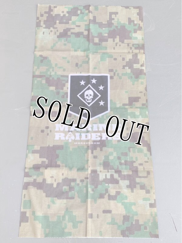 画像3: 米軍放出品 MARINE RAIDERS テクニカル ファイバーネック ウォーマー (3)