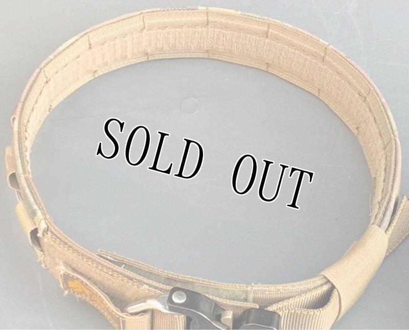 画像3: 海兵隊実物 オードナンス製 MOLLE SYSTEM D-RING   タクティカル ガンファイターベルト マルチカム SMALL (3)