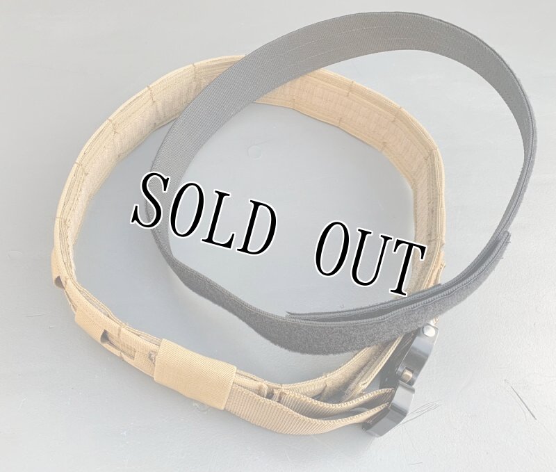 画像7: 海兵隊実物 オードナンス製 MOLLE SYSTEM D-RING   タクティカル ガンファイターベルト  CB LARGE (7)