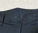 画像2: 米軍放出品　タクティカルパンツ　28　BLACK (2)