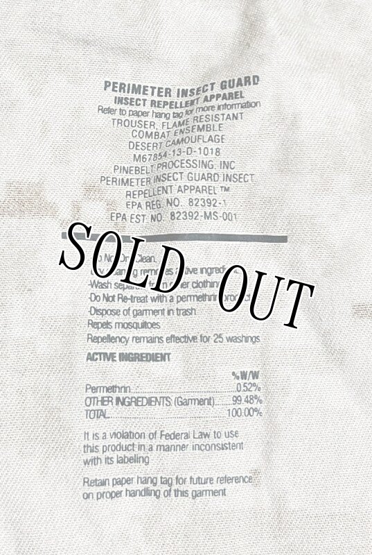 画像4: 米軍実物 USMC FROG デザートマーパットコンバットパンツ　S-R (4)