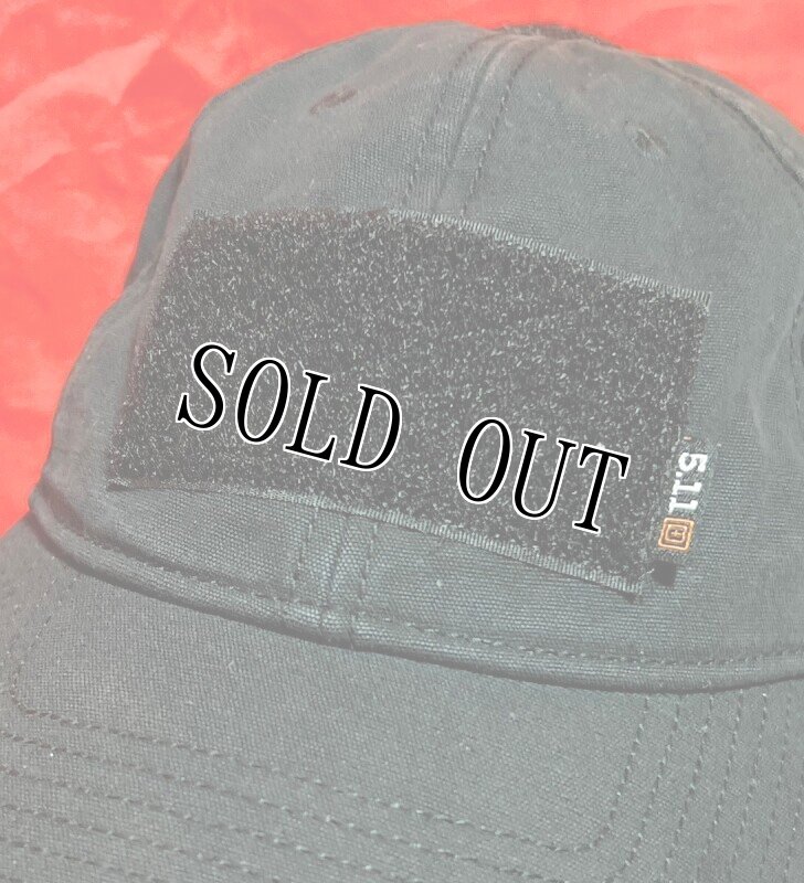 画像2: 米軍放出品　5,11　タクティカルキャップ　BK (2)