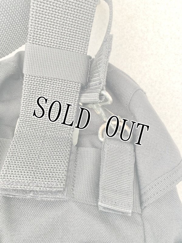 画像8: 米軍放出品 ドロップレッグ ダンプポーチ ブラック (8)