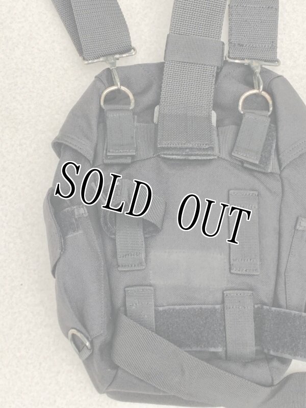 画像6: 米軍放出品 ドロップレッグ ダンプポーチ ブラック (6)