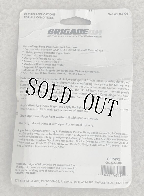 画像4: 米軍放出品 Make-up Kit Miltary 4 Color スコーピオン マルチカム (4)