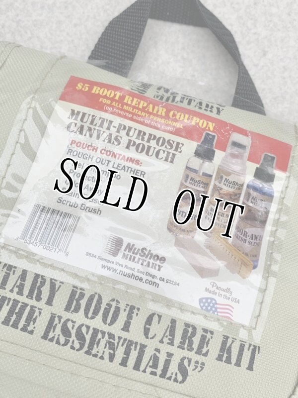 画像9: 米軍放出品 NuShoe Military Boot Care Kit (9)