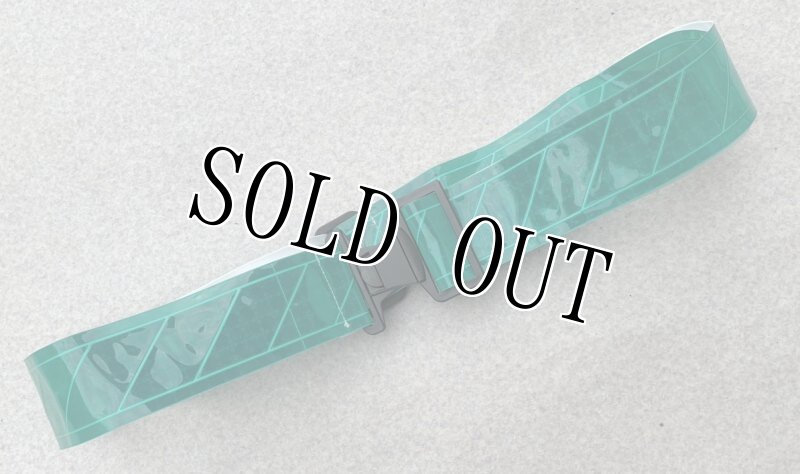 画像2: 米軍放出品 RE♦FLEX 高強度反射 リフレクション ベルト　グリーン (2)