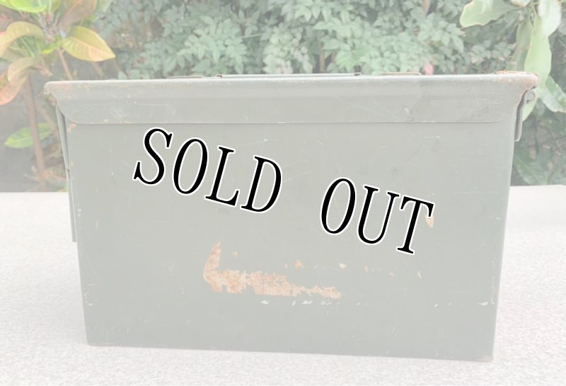 画像3: 米軍実物 アーモボックス 100 CRTG Cal 50, Linked M9 弾薬ケース  (3)