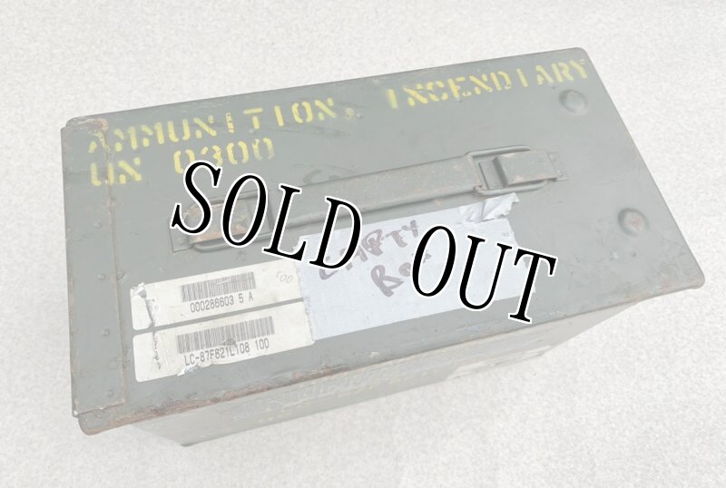 画像5: 米軍実物 アーモボックス 100 CRTG Cal 50, Linked M9 弾薬ケース  (5)