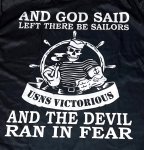 画像4: 米軍放出品　USNS VICTORIOUS　Tシャツ (4)