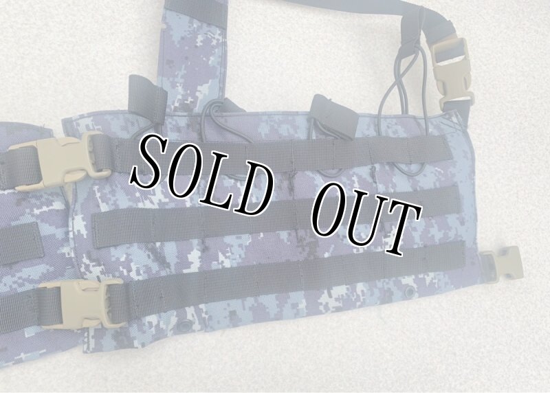 画像2: 沖縄オードナンス製 海上自衛隊 リーコン チェストリグ  (2)