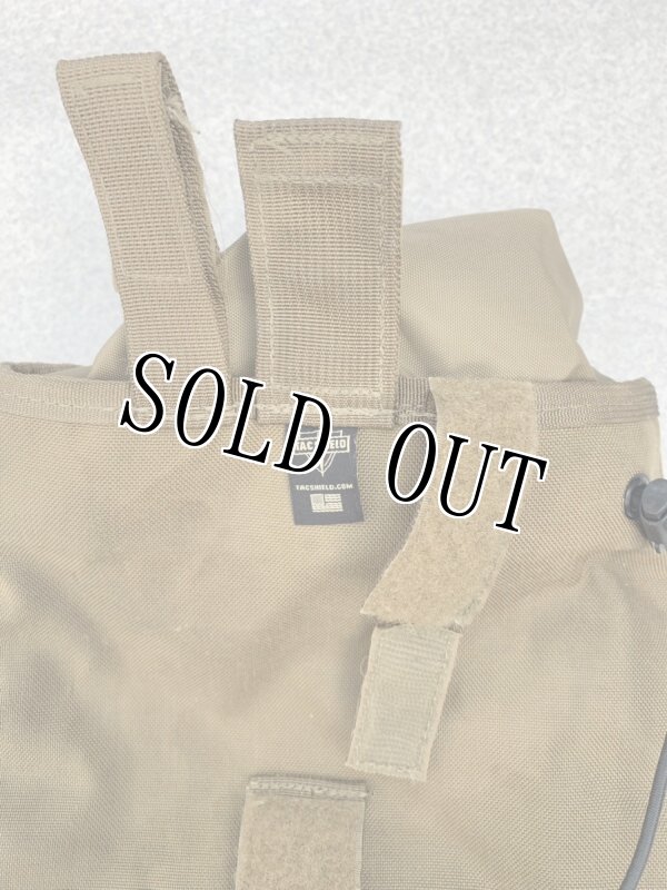 画像2: 海兵隊放出品 TAC SHIELD ダンプポーチ コヨーテ (2)