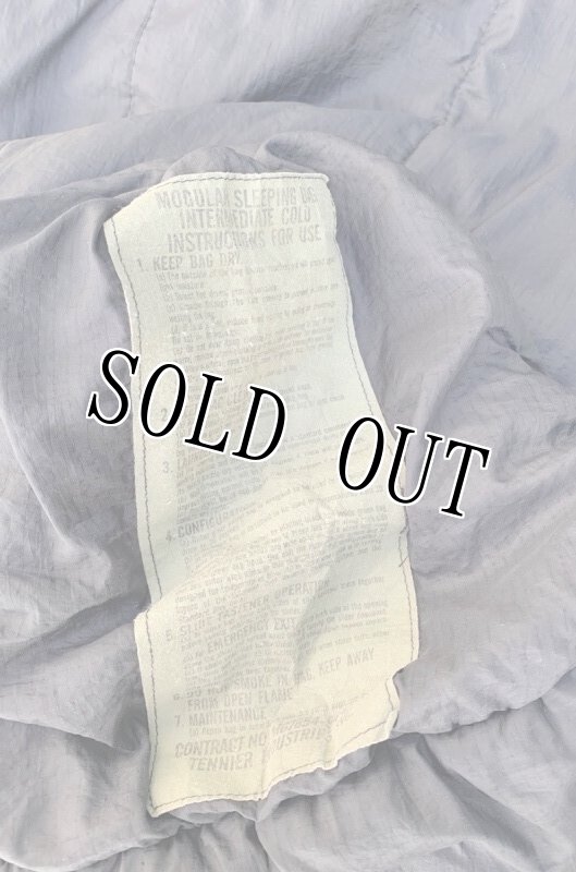 画像8: 米軍実物 モジュラースリーピングバッグ  ブラック (8)