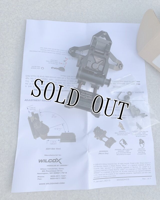 画像2: 米軍実物  WILCOX L2G05 NVG マウント   (2)